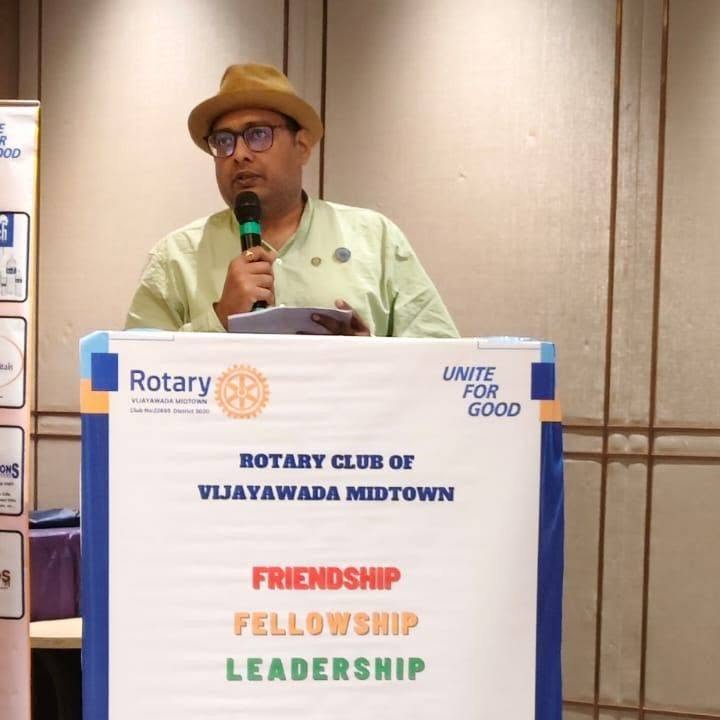 Keynote address at Rotary Club of Vijayawada Midtown