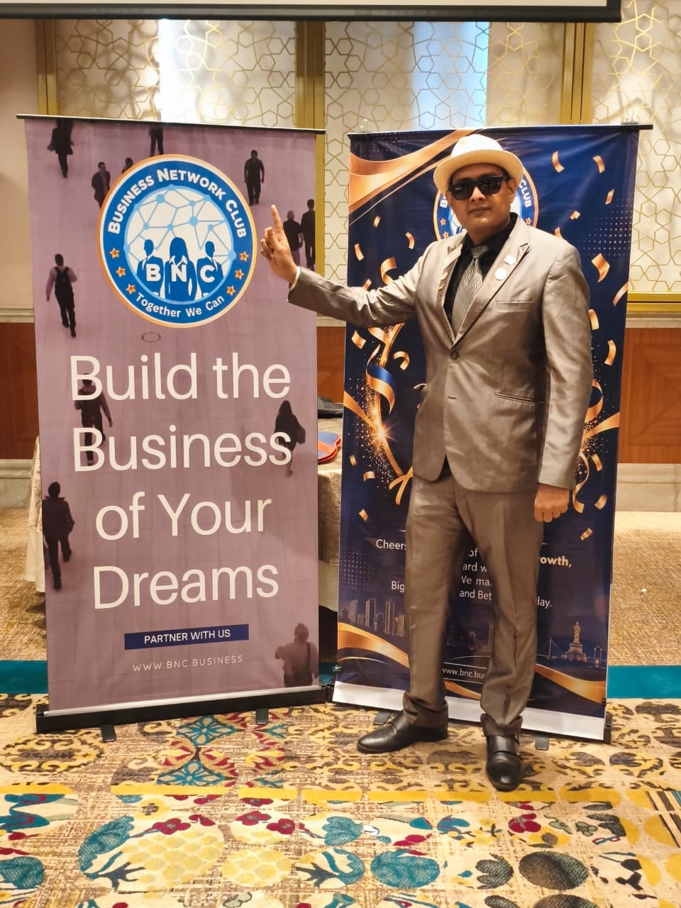Amitt Jinddl at a Business Network Club event