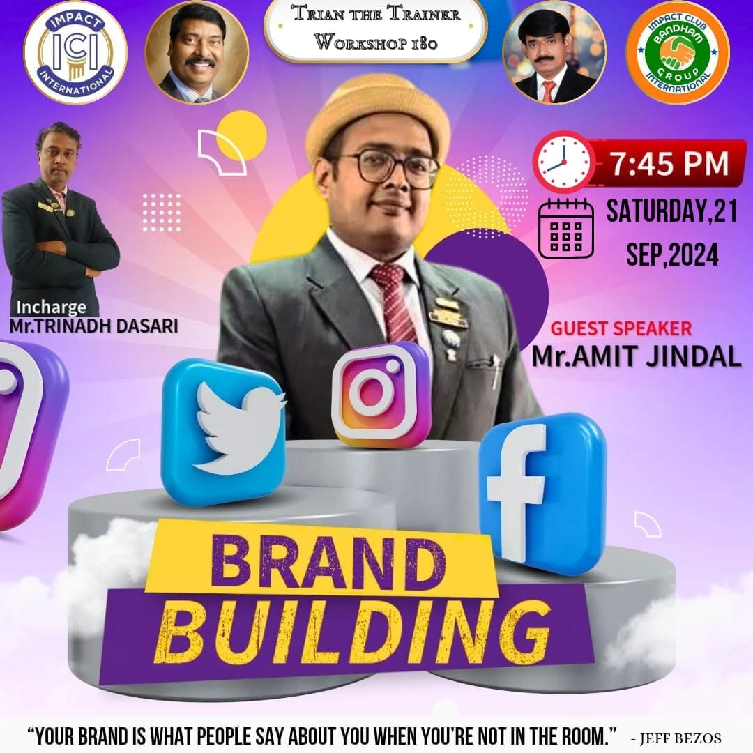 Brand Building workshop — IMPACT Club International